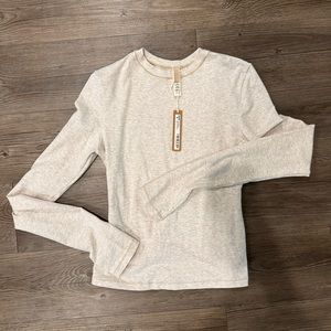 NWT Skims Cotton Jersey Long Sleeve - Small
